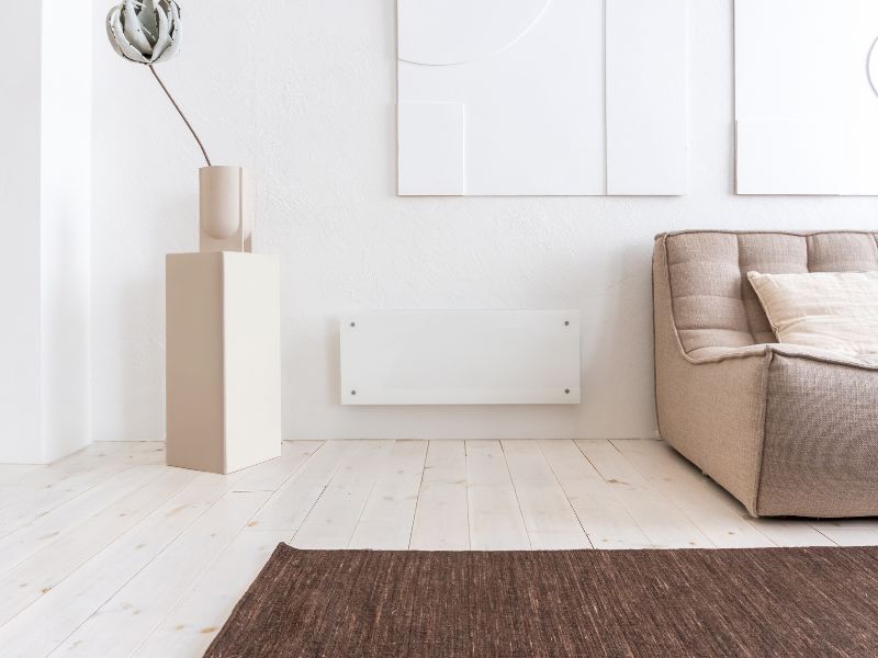 Adax Clea Wifi fehér üveg fűtőpanel